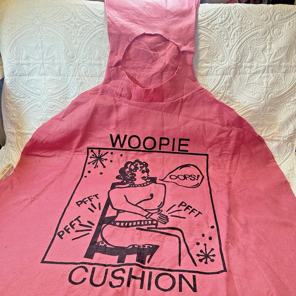 Woopie Cushion Adult One Piece Costume Pink Felt Fabric OSFM Party Novelty Fun